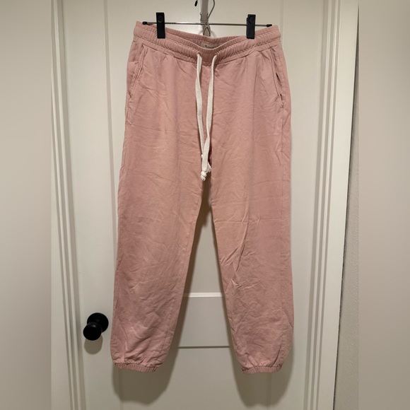 Madewell jogger sweatpant with drawstring and pockets - Picture 1 of 4